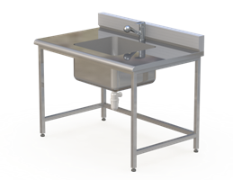 川富 實驗桌 不鏽鋼水槽桌